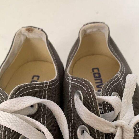 Converse Chuck Taylor Low Top Charcoal Canvas Sneakers Unisex W6/M4 - Picture 8 of 14